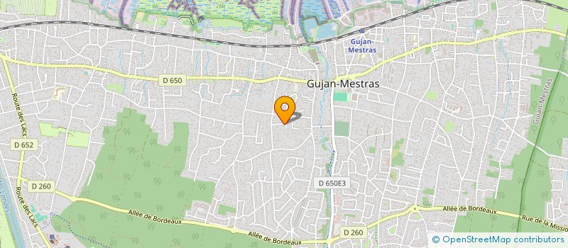 localisation de l'entreprise SCI DOUSOLEIL  GUJAN-MESTRAS