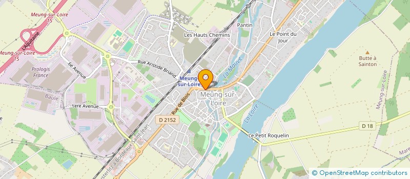 localisation de l'entreprise SCI DOUSSET-DOUCET à MEUNG-SUR-LOIRE