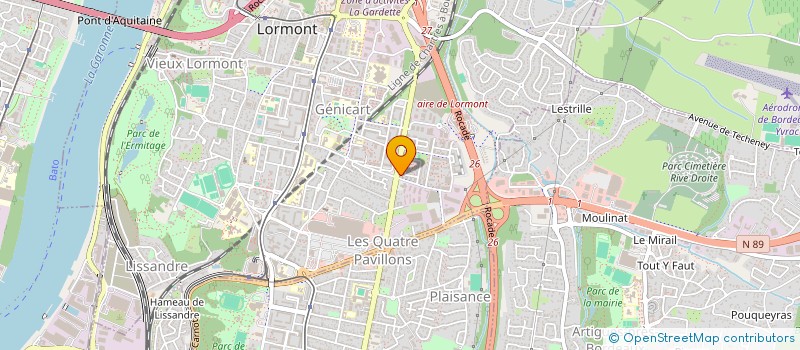 localisation de l'entreprise SCI DOUTA  LORMONT