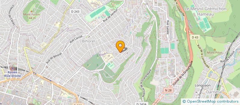 localisation de l'entreprise SCI DOUTRELEAU à ROUEN