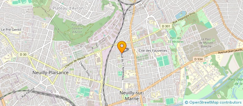 localisation de l'entreprise SCI DOUTY'S FAMILY à NEUILLY SUR MARNE