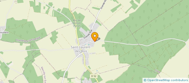 localisation de l'entreprise SCI DOUTZ 74  SAINT-LAURENT-DES-BOIS