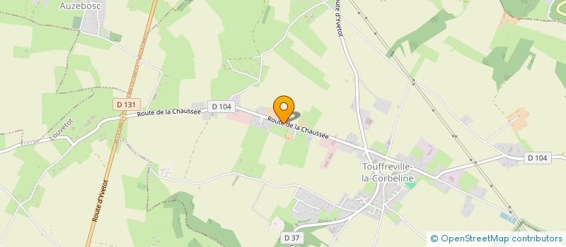 localisation de l'entreprise SCI DOUVILLE  TOUFFREVILLE-LA-CORBELINE