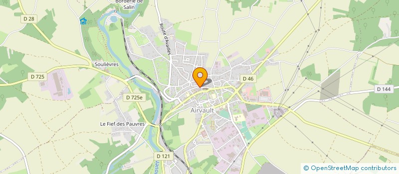 localisation de l'entreprise SCI DOUX- DINGUE  AIRVAULT