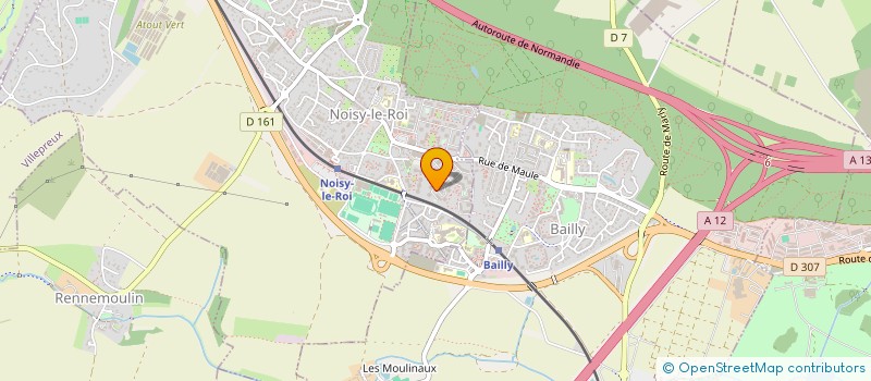 localisation de l'entreprise SCI DOVE à NOISY-LE-ROI