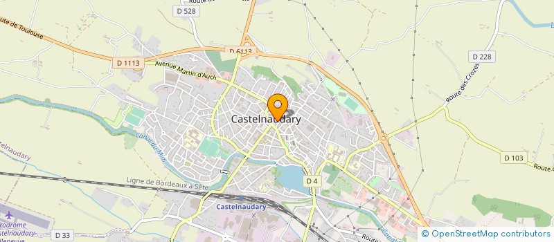 localisation de l'entreprise SCI DOVIM à CASTELNAUDARY