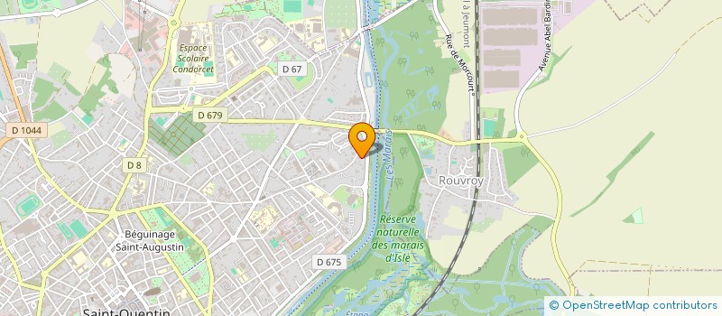 localisation de l'entreprise SCI DOXA à SAINT-QUENTIN