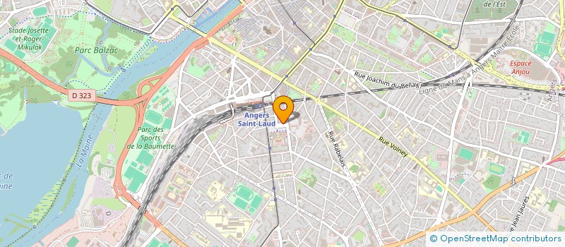 localisation de l'entreprise SCI DOYENNE STORE à ANGERS