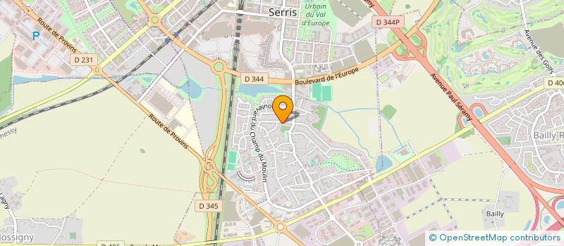 localisation de l'entreprise SCI DOYERE  SERRIS