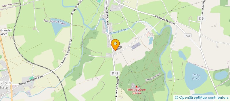 localisation de l'entreprise SCI DP  MONTVERDUN