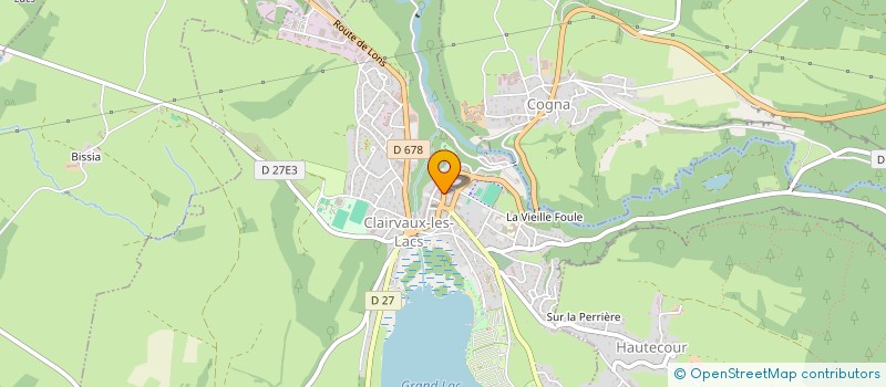 localisation de l'entreprise SCI DP  PONT-DE-POITTE