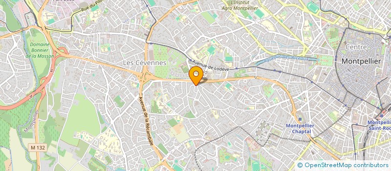 localisation de l'entreprise SCI DP IMMO à MONTPELLIER