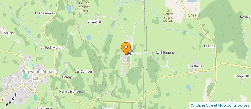 localisation de l'entreprise SCI DP IMMO  LIZIERES