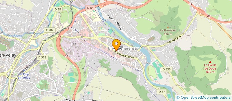 localisation de l'entreprise SCI DP IMMO  COUBON