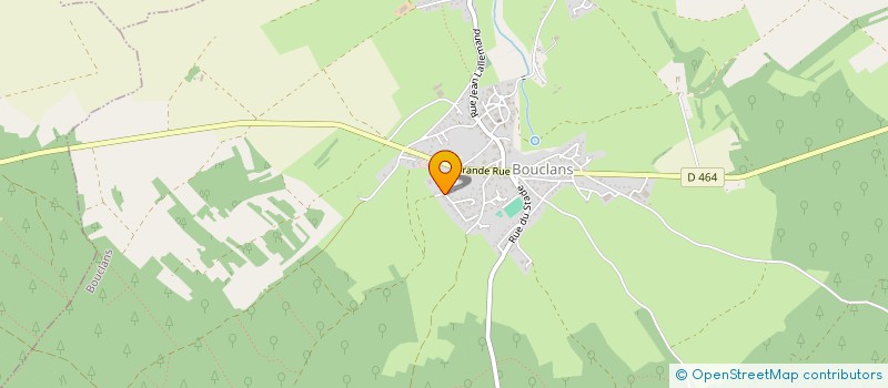 localisation de l'entreprise SCI DPA  BOUCLANS