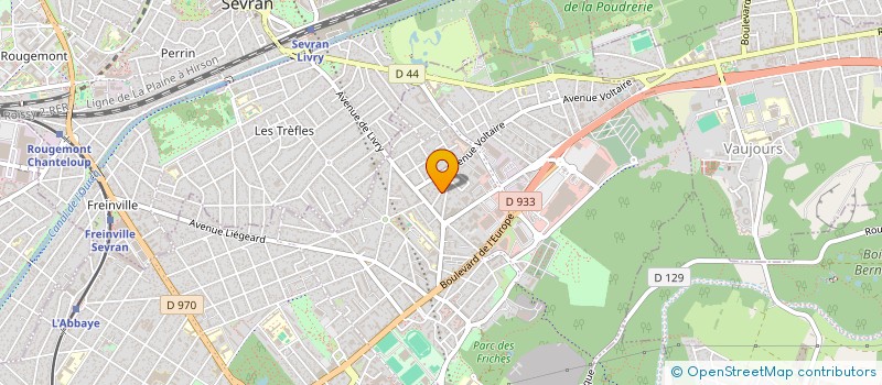 localisation de l'entreprise SCI DPF à LIVRY-GARGAN