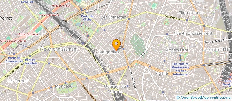 localisation de l'entreprise SCI DPFI  PARIS