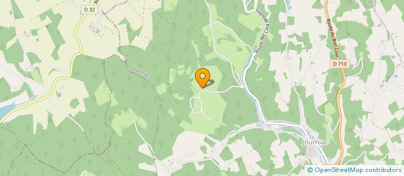 localisation de l'entreprise SCI DPJR-QUINTEFEUILLE  JOURNIAC