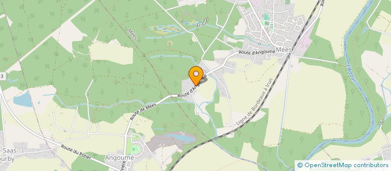 localisation de l'entreprise SCI DPLC  MEES