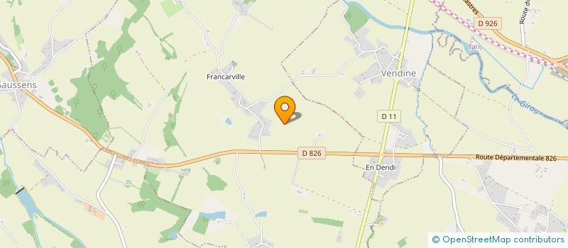 localisation de l'entreprise SCI DPML  FRANCARVILLE