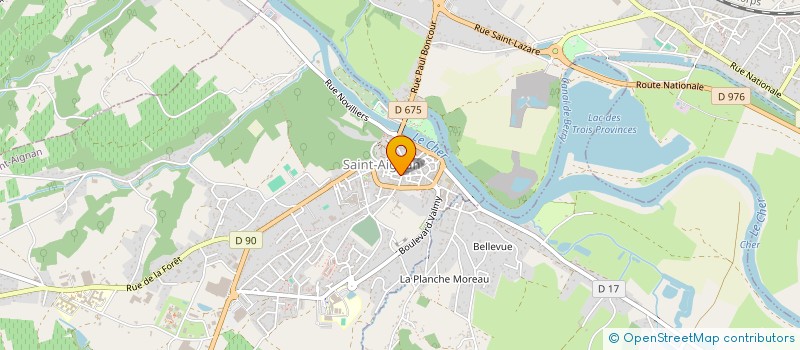 localisation de l'entreprise SCI DPNP à SAINT-AIGNAN