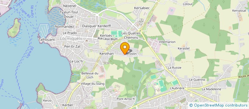 localisation de l'entreprise SCI DPOL  RIANTEC