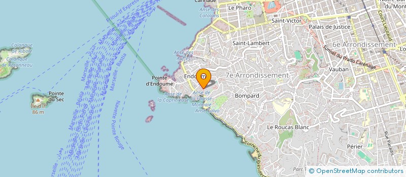 localisation de l'entreprise SCI DPS 2 à MARSEILLE