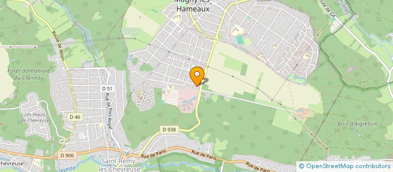 localisation de l'entreprise SCI DR  SAINT-REMY-LES-CHEVREUSE