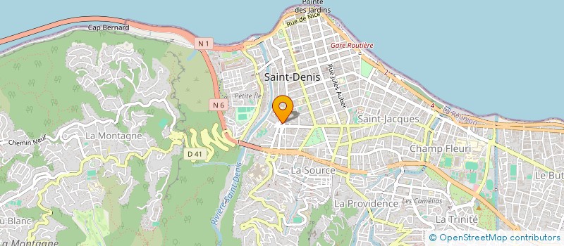 localisation de l'entreprise SCI DR BIHR à SAINT-DENIS
