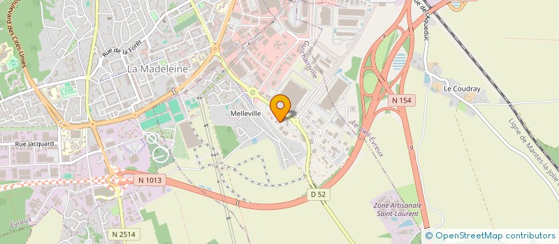 localisation de l'entreprise SCI DR IMMO  GUICHAINVILLE