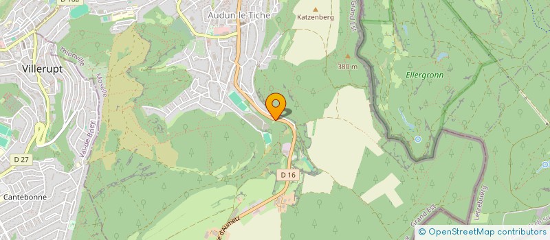 localisation de l'entreprise SCI DR INVEST  AUDUN-LE-TICHE