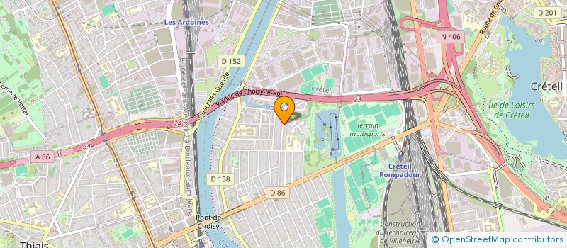 localisation de l'entreprise SCI DR TCHETCHOU YAOVI à CHOISY-LE-ROI