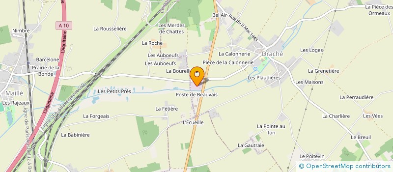 localisation de l'entreprise SCI DRACHEENNE  DRACHE