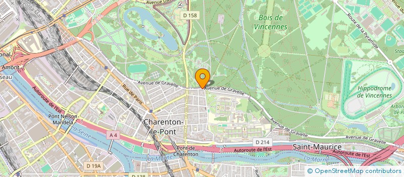 localisation de l'entreprise SCI DRADP à SAINT-MAURICE