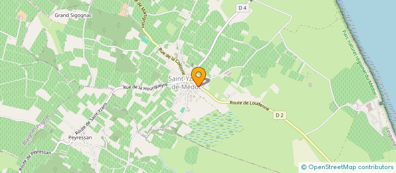 localisation de l'entreprise SCI DRAFFAT  SAINT-YZANS-DE-MEDOC