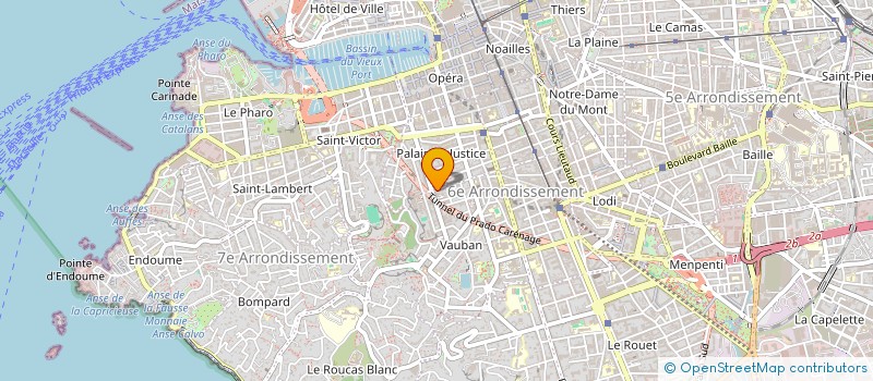 localisation de l'entreprise SCI DRAGON à MARSEILLE