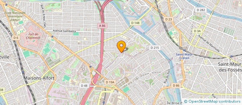 localisation de l'entreprise SCI DRAGOTA à MAISONS-ALFORT