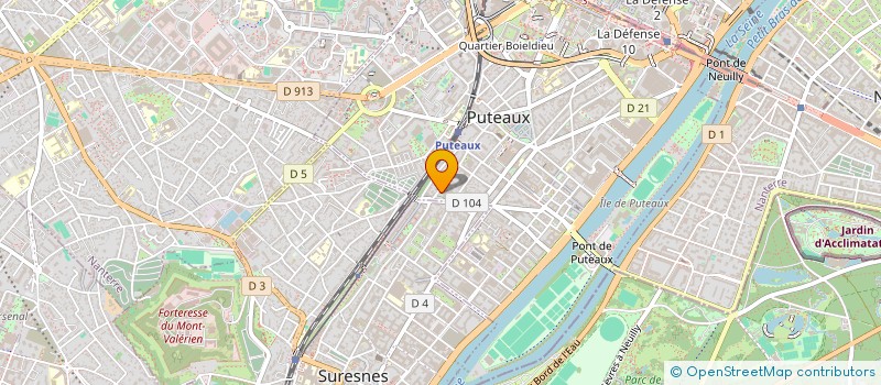 localisation de l'entreprise SCI DRAHAM  PUTEAUX