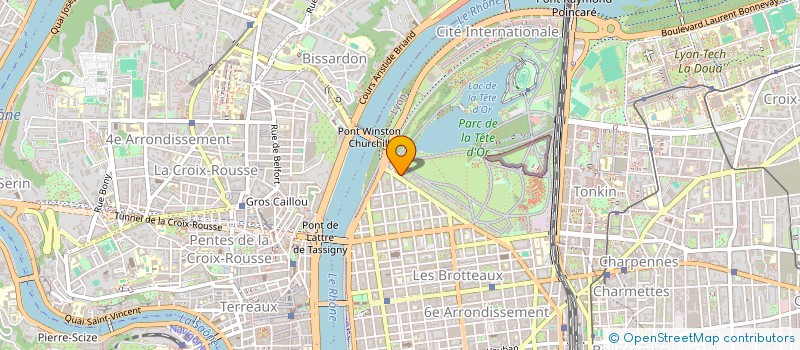 localisation de l'entreprise SCI DRAK IMMO  LYON