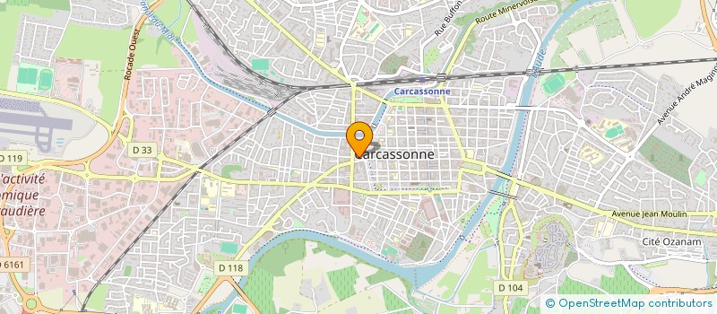 localisation de l'entreprise SCI DRAKKAR à CARCASSONNE