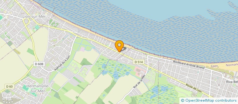 localisation de l'entreprise SCI DRAKKAR à HERMANVILLE-SUR-MER