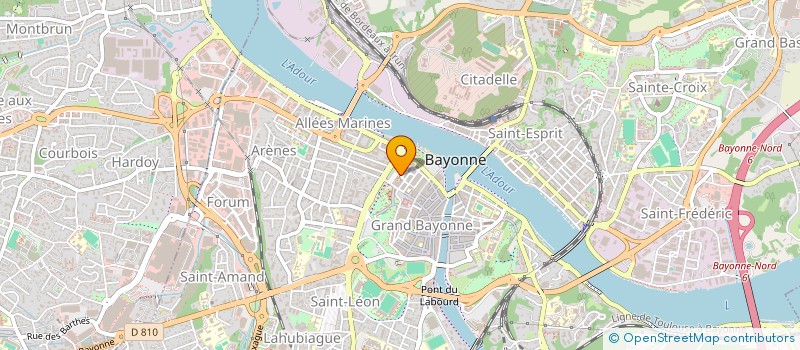 localisation de l'entreprise SCI DRAKKAR 64  VILLEFRANQUE