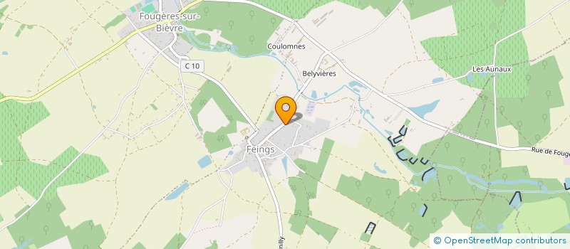 localisation de l'entreprise SCI DRAN  LE CONTROIS-EN-SOLOGNE