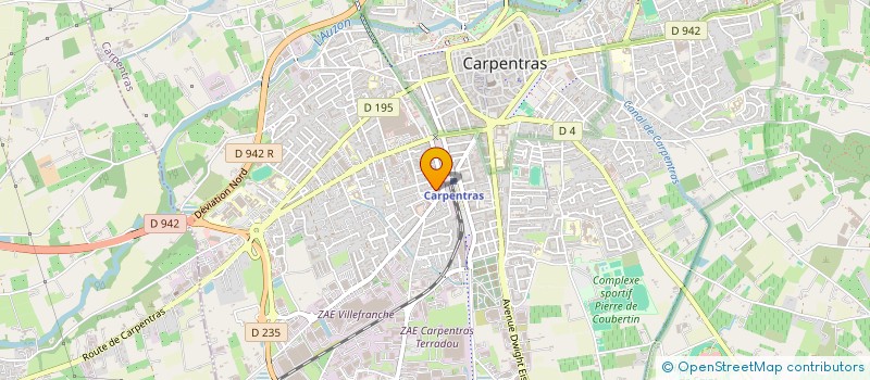 localisation de l'entreprise SCI DRANEM à CARPENTRAS