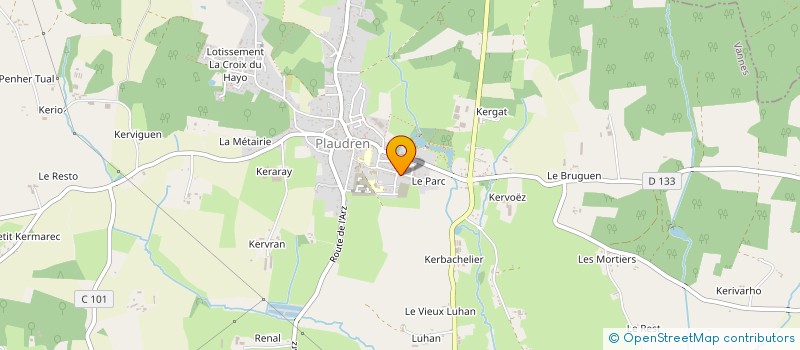 localisation de l'entreprise SCI DRANEM  PLAUDREN