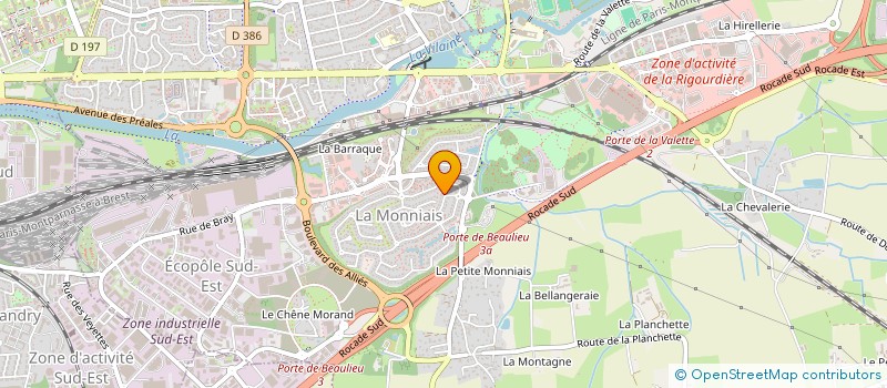 localisation de l'entreprise SCI DRASSURE  CESSON-SEVIGNE