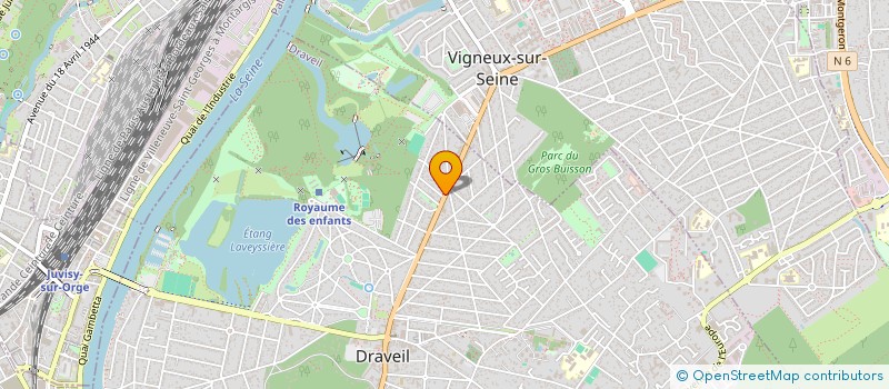 localisation de l'entreprise SCI DRAVEIL IMMOBILIER à DRAVEIL