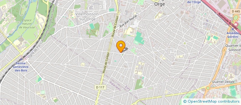 localisation de l'entreprise SCI DRD à MORSANG-SUR-ORGE