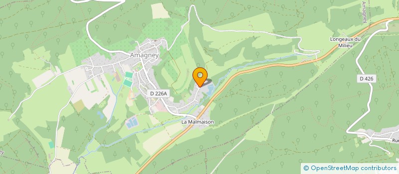localisation de l'entreprise SCI DREAM 1  AMAGNEY