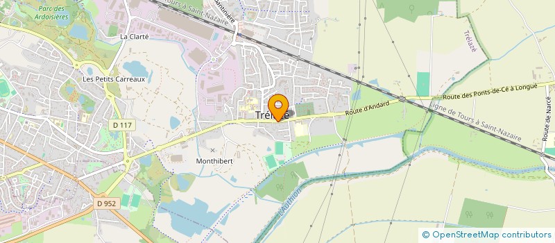 localisation de l'entreprise SCI DREAM TEAM à TRELAZE